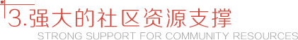 强大的社区资源支撑